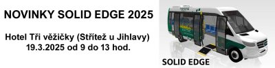 Novinky Solid Edge 2025 | seminář Tři věžičky 19.03.2025